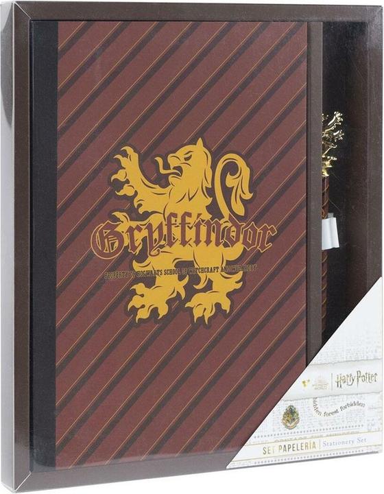 Image du produit Cerda HARRY POTTER - Set Papeterie Gryffondor - Bloc-notes + Stylo - 2 Pc