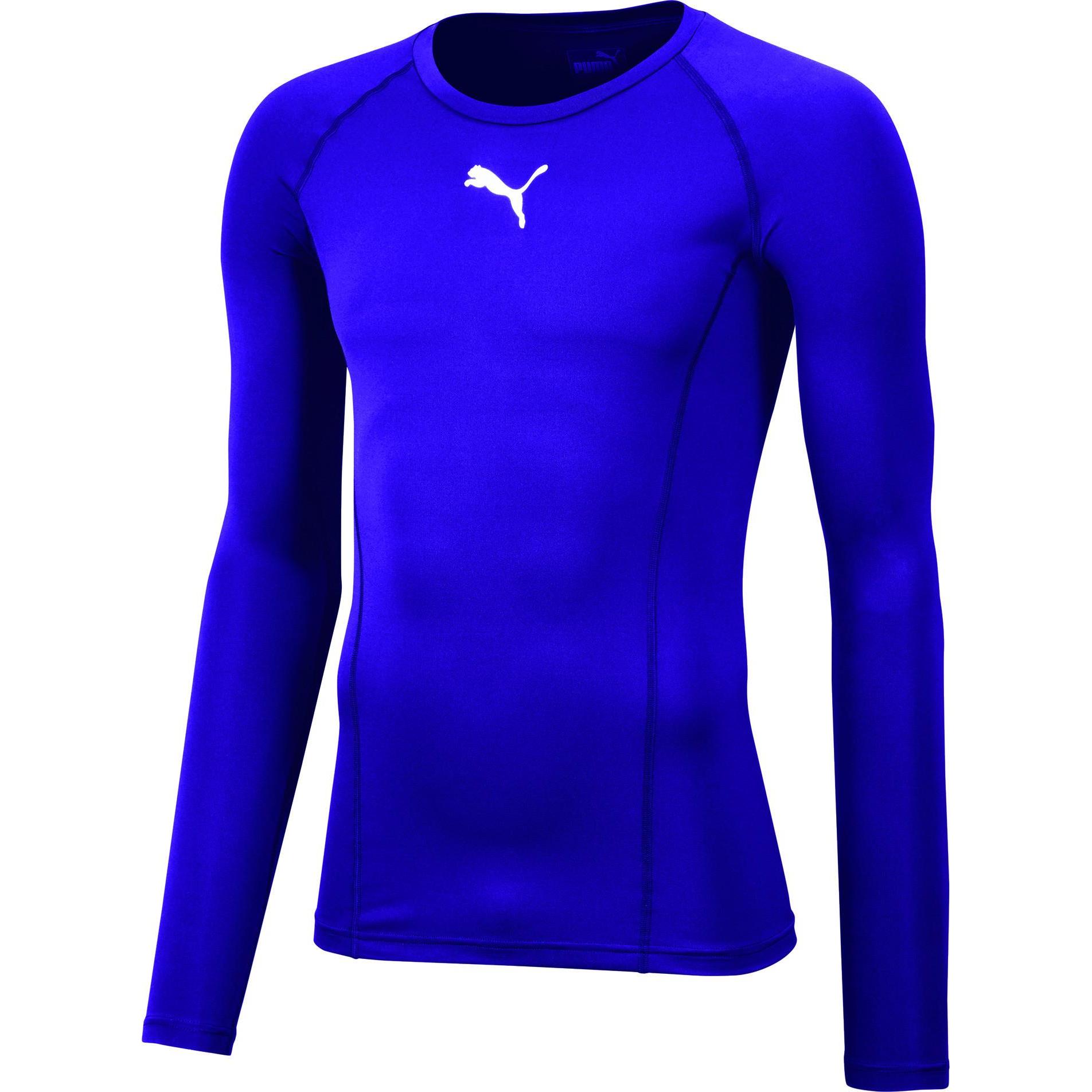 Puma, Herren, Sportshirt, LIGA Baselayer Tee LS-655920 (M), Violett, M