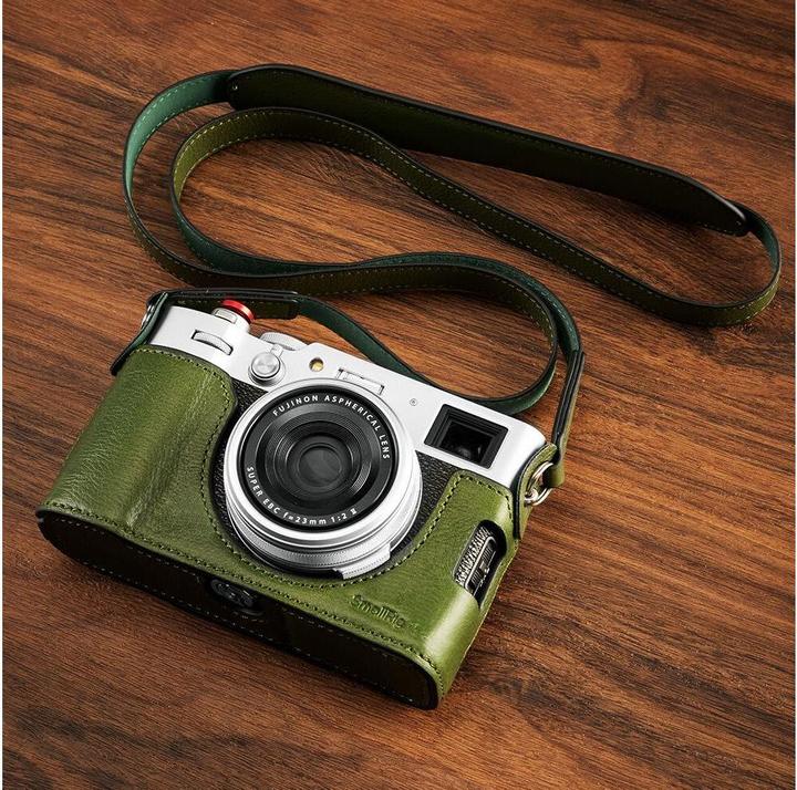 Actual product image SmallRig Leather Half Case Kit for FUJIFILM X100VI (Camera case, 1.26 l)