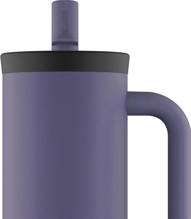 Productafbeelding 24 Bottles Thermobecher Straw Cup 800 ml, Dunkelviolett (0.80 l)