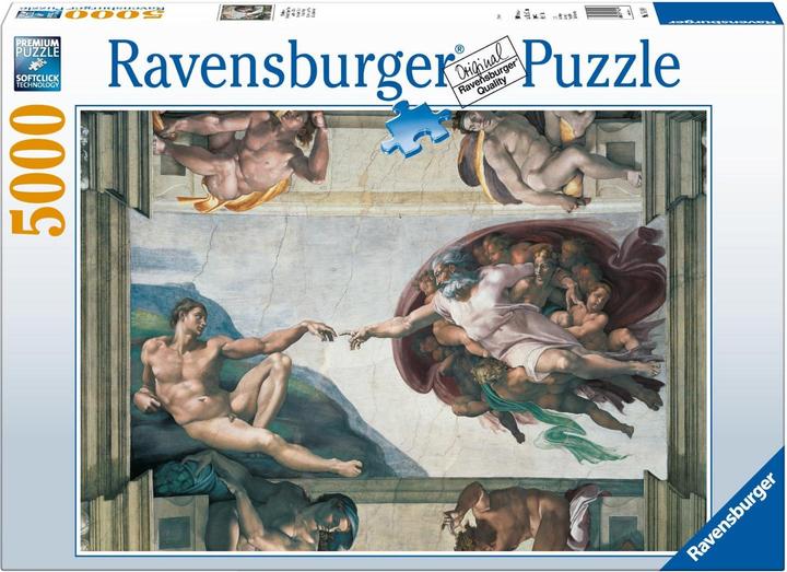 Immagine prodotto Ravensburger Michelangelo Creazione di Adamo (5000 pezzi)