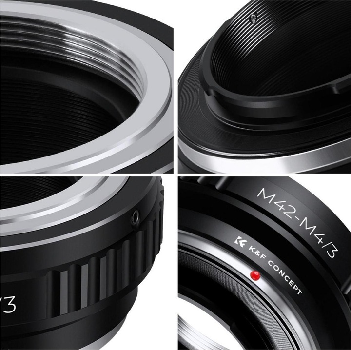 Produktbild K&F Concept High Precision Lens Adapter Mount, M42-M4/3