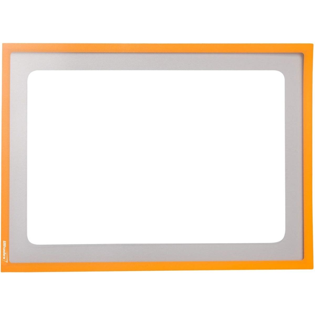 Ultradex, Mappe, Infotasche mit Ausschnitt A4 quer BxH 312x225mm selbstklebend VE=1 Stück orange (1 x)