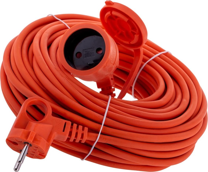 Actual product image HSK M01807 Extension cable 1 AC outputs indoor/outdoor (20 m, CEE 7/5)