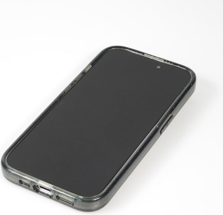 Image du produit PhoneLook Coque Silicone rigide avec dos paillettes et MagSafe (Apple iPhone 15)