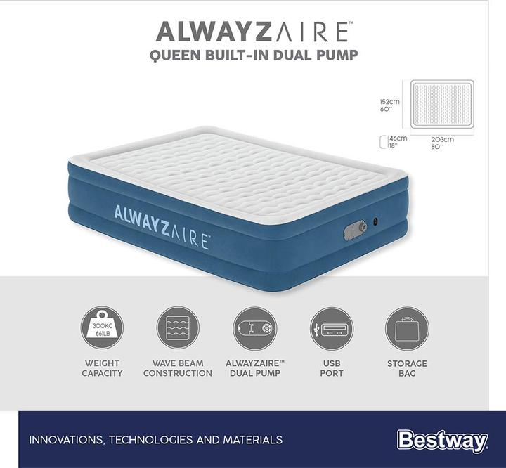 Actual product image Bestway AlwayzAire (150 x 200 cm)