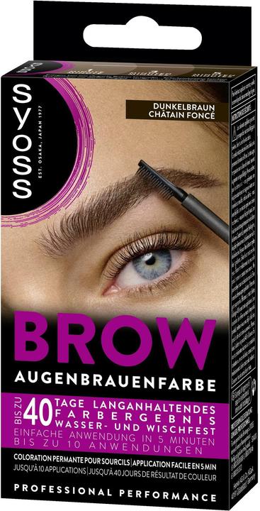 Actual product image Syoss Eyebrow Kit (Dark brown)