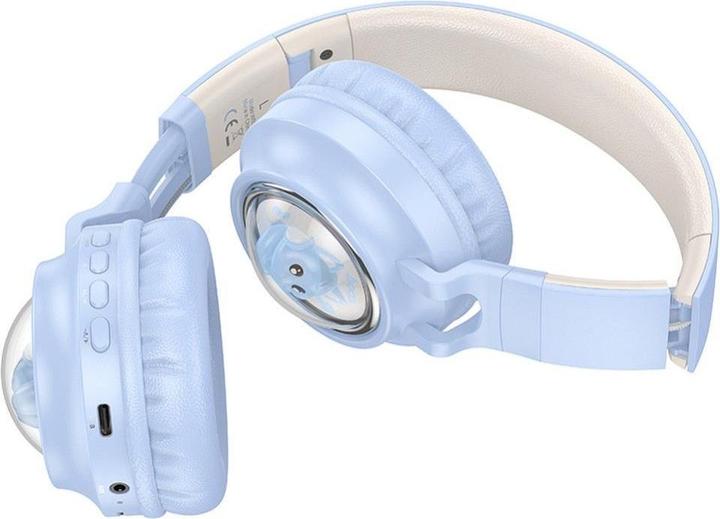 Produktbild Hoco Wireless headphones wireless headphones bluetooth W50 blue
