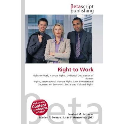 Right to Work, Fachbücher