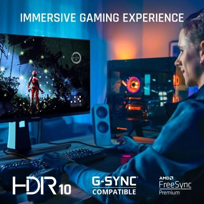 Immagine prodotto Viewsonic XG272-2K-OLED 68,58cm 27 pollici OLED 2560x1440 16:9 0,02ms HDMI DP USB (2560 x 1440 pixel, 27")