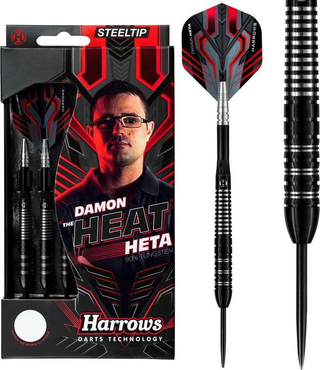 Image du produit Harrows Damon Heta 90% Steeltip Darts (21 g)