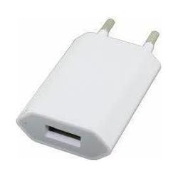 CoreParts Apple EURO Mini Charger Input:100-240V, 0.15A, 50-60Hz (5 W), USB Ladegerät, Weiss