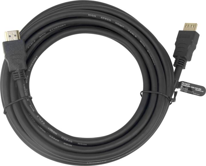 Produktbild Deltaco HDMI-1050D-FLEX-LOCK (5 m)