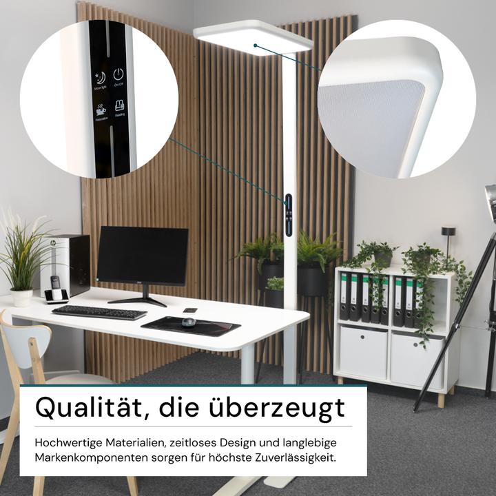 Actual product image Luxula LED office floor lamp (7000 lm)