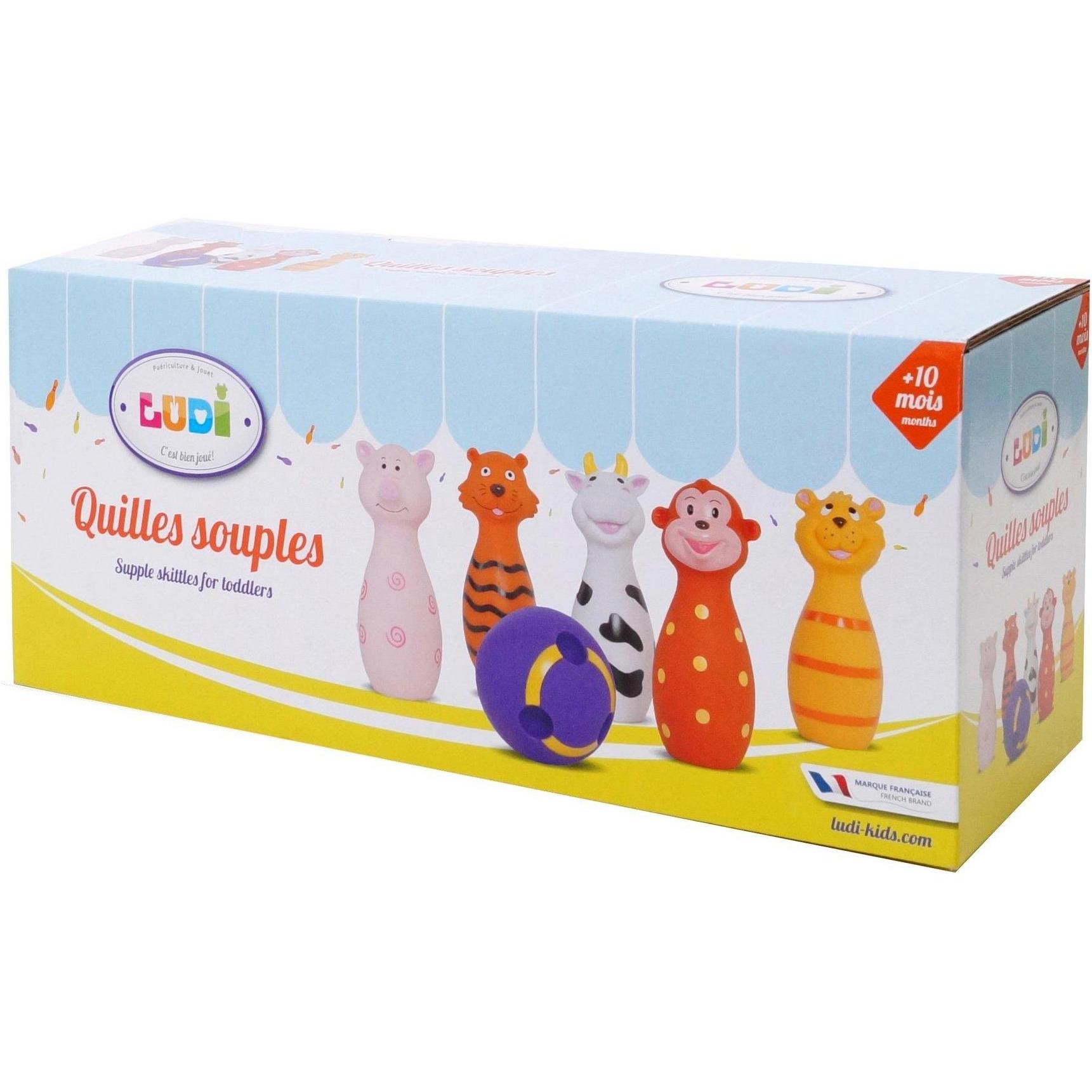 Thumbnail - LUDI Baby Bowling Animals