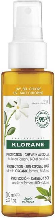 Immagine prodotto Klorane Olio di Tamanu e Monoi per la protezione solare 100ml (Olio abbronzatura, 100 ml)