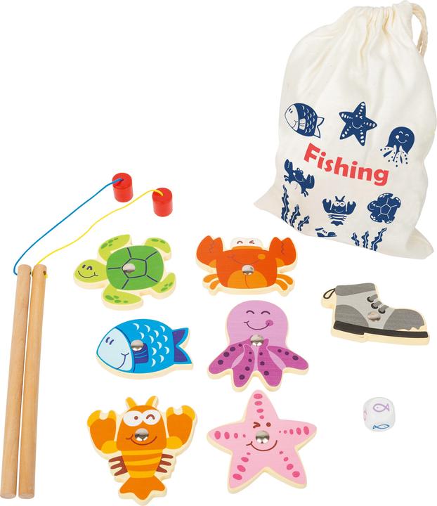 small foot Fische angeln Reisespiel (Deutsch)