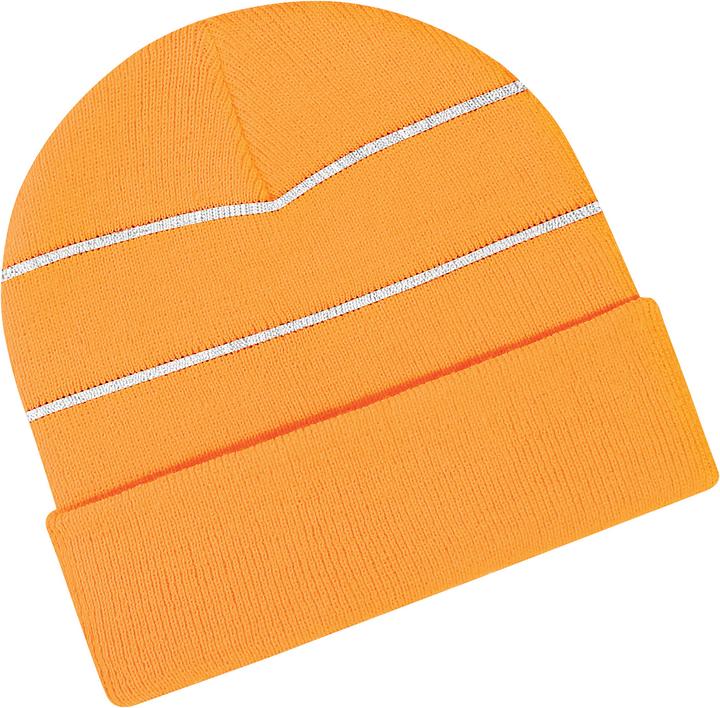 Produktbild Beechfield HiVis Wintermütze Strickmütze (One Size)