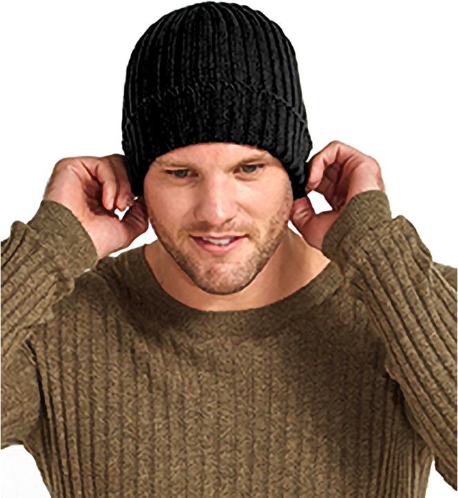 Produktbild Beechfield Winter Beanie Strickmütze (One Size)