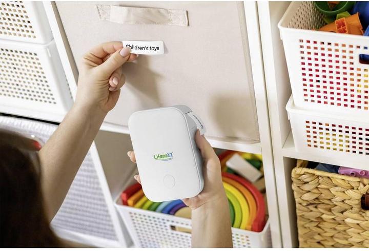 Produktbild Technaxx Mobiler Akku-Thermo-Etikettendrucker, App, 12 mm