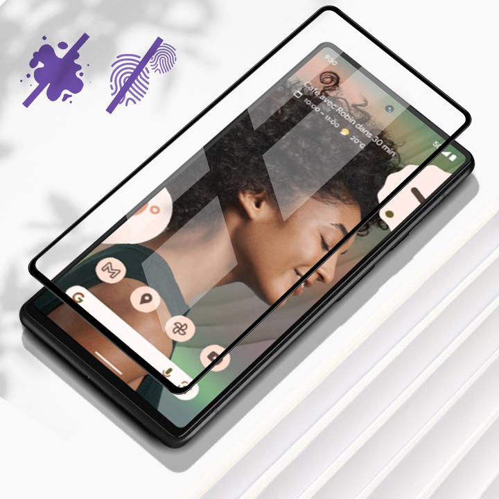 Actual product image Avizar 9H hardness glass display protection film (1 pcs., Google Pixel 6a)