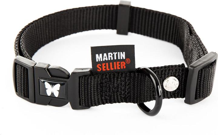 Martin Halsband Verstelbaar Nylon Zwart