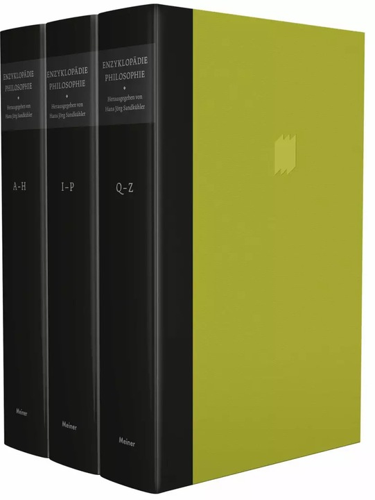 Produktbild Enzyklopädie Philosophie (Deutsch, Pirmin Stekeler-Weithofer, Armin Regenbogen, Dagmar Borchers, Volker Schürmann, Hans Jörg Sandkühler, 2021)