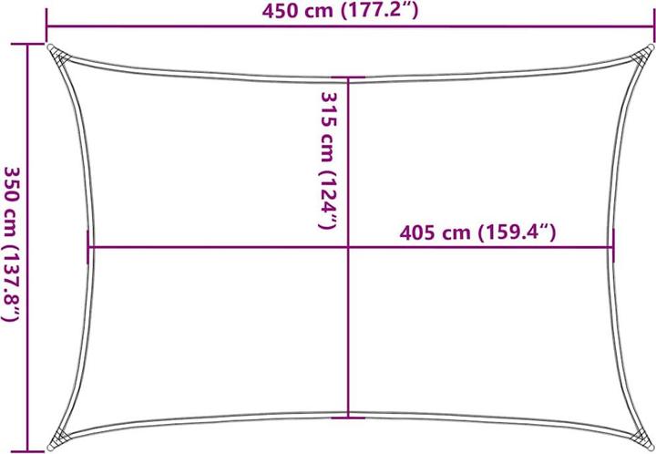 Actual product image VidaXL Alethea (350 x 400 cm)