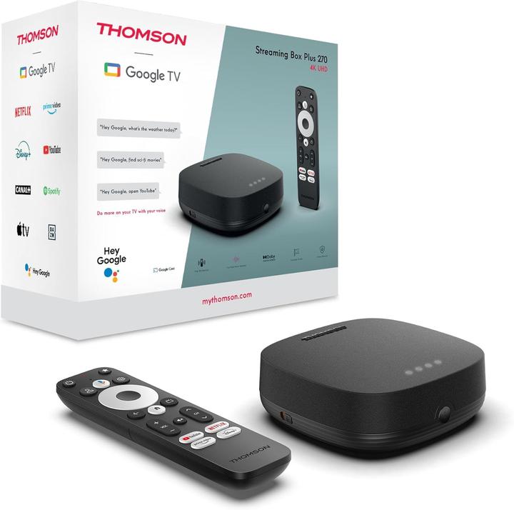 Actual product image Thomson Streaming Box Plus 270 (32 GB, Android 12)