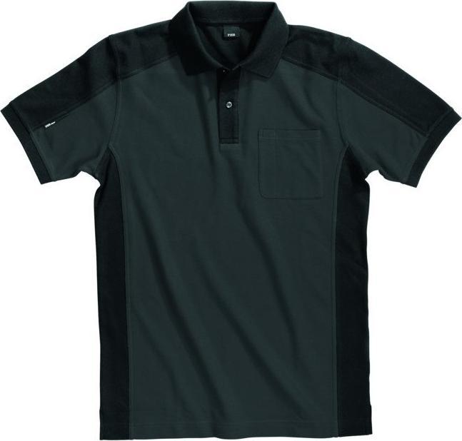 Produktbild FHB Poloshirt KONRAD Grösse L anthrazit/schwarz (L)