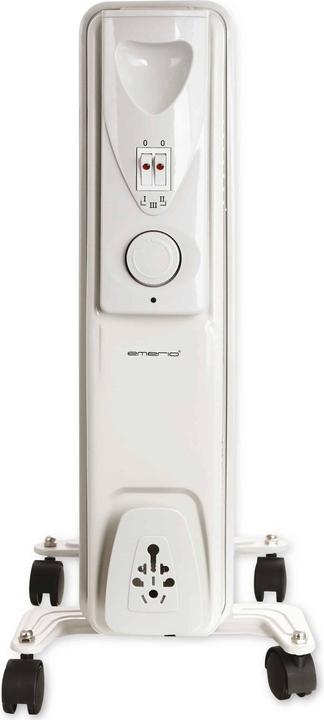 Actual product image Emerio Oil radiator 7 fins monobloc. Thermostat (1500 W)