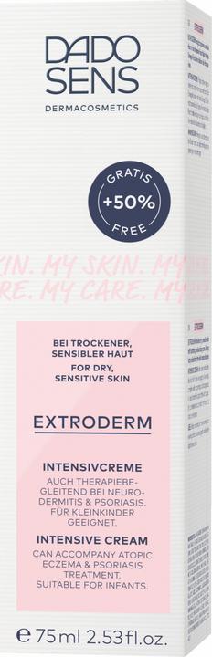 Produktbild Dado Sens EXTRODERM INTENSIVCREME - bei trockener Haut und Neurodermitis 75 ml (75 ml, Gesichtsbalsam)