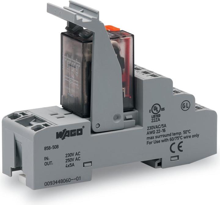 Actual product image Wago Relay module