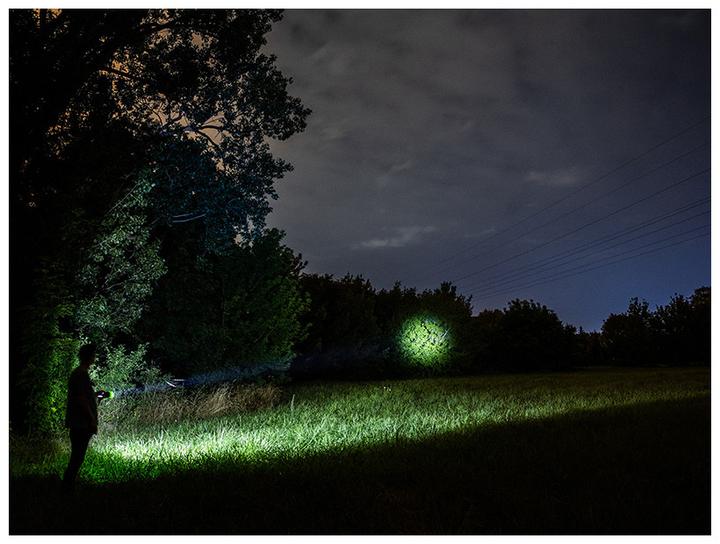 Produktbild Tracer flashlight 3600mAh green (11 cm)