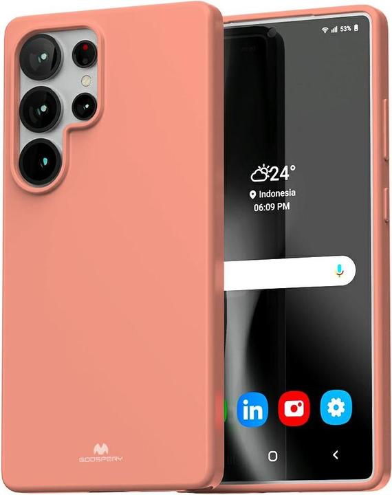 Image du produit Soft Sam S25 Ultra S938 różowy/pink (Samsung Galaxy S25 Ultra)