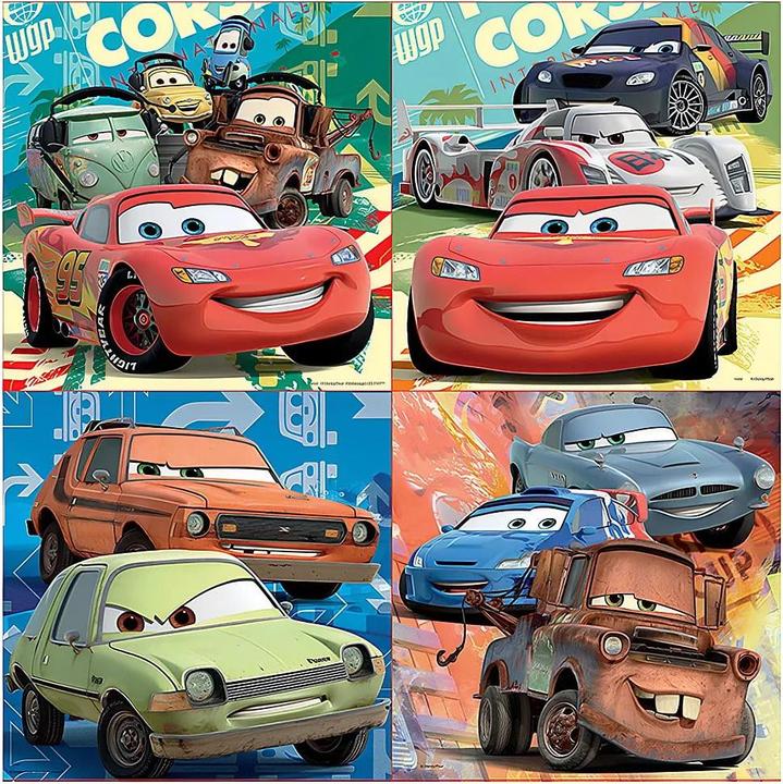 Produktbild Educa Cars in Puzzle (73 Teile)