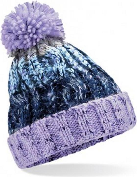 Actual product image Beechfield Junior corkscrew bobble hat (One size)