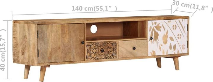 Produktbild vidaXL TV-Schrank (140 x 30 x 40 cm)