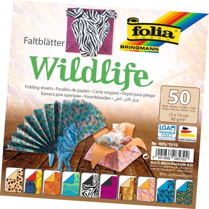 Actual product image Folia Leaflets Wildlife (80 g/m², 50x)