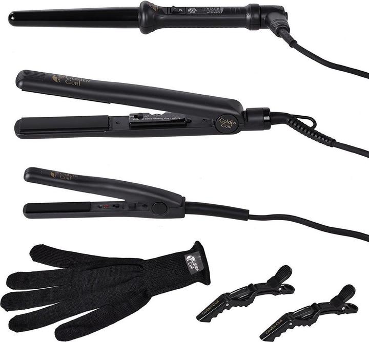 Actual product image Golden Curl The Luxury Set, Black