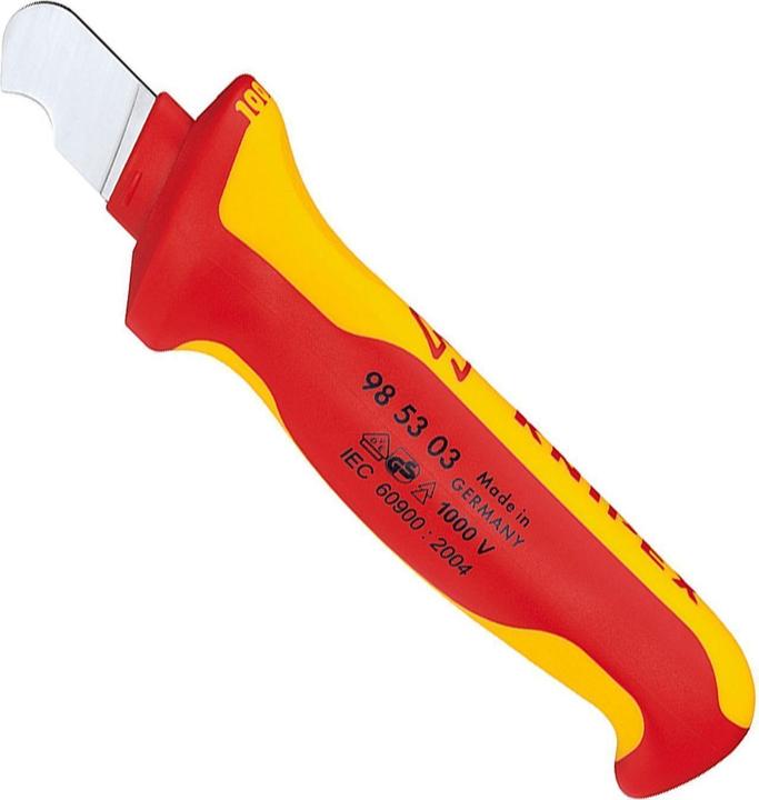 Immagine prodotto Knipex Coltello spelacavi (155 mm)