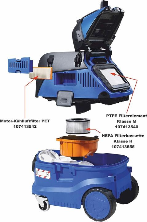 Produktbild Nilfisk Attix 44-2l Ic (Nass-Trockensauger)