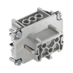 Thumbnail - Lapp Kabel Steckverbinder-Set EPICKIT H-BE 6 75009637 6 + PE Schrauben 1 Set, Elektronikkabel + Stecker, Grau