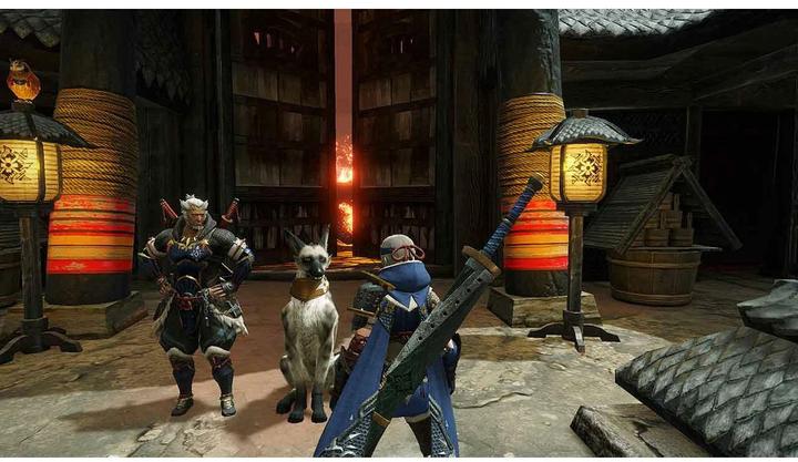 Actual product image Nintendo Monster Hunter Rise (Switch, Multilingual)
