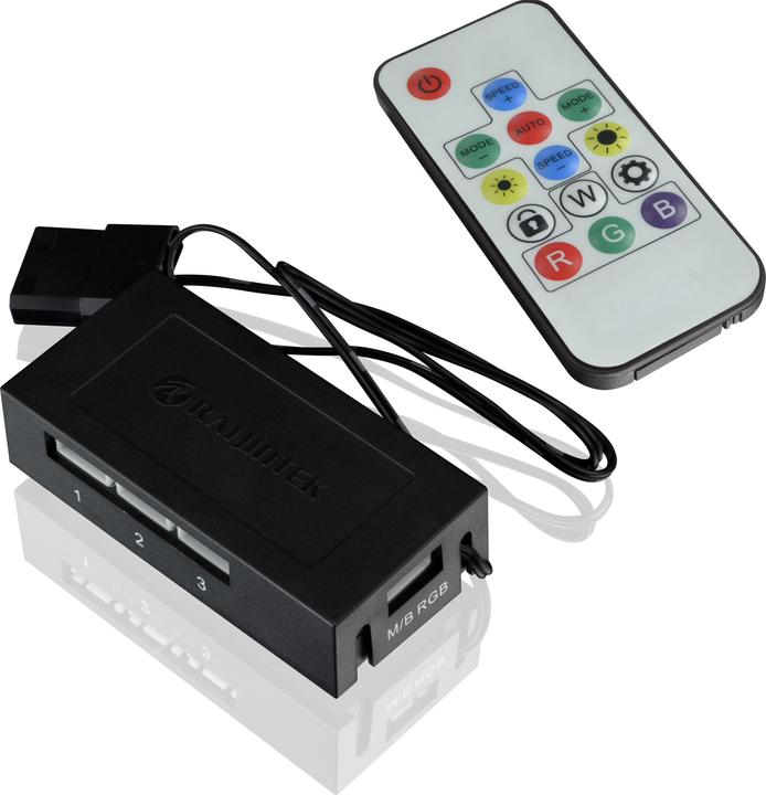 Actual product image Raijintek Orcus RGB Rainbow Complete Water Cooling System