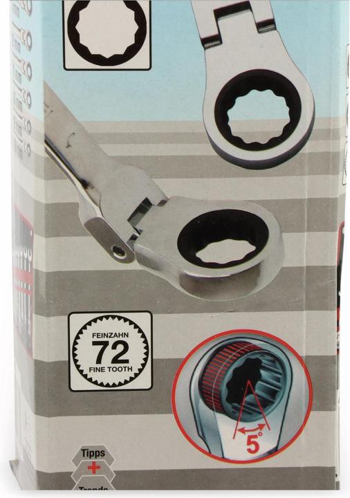 Produktbild BGS Ratschenring-Maulschlüssel-Satz (10 mm, 11 mm, 12 mm, 13 mm, 14 mm, 15 mm, 16 mm, 17 mm, 18 mm, 19 mm, 8 mm, 9 mm)