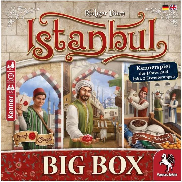 Produktbild Pegasus Istanbul Big Box (Deutsch, 2 - 5 Spieler)