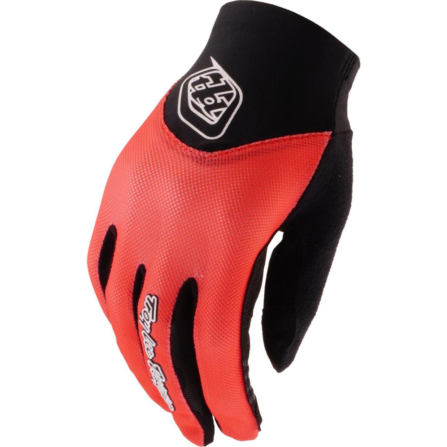 Troy Lee Designs, Donne, Guanti, Womens Ace Handschuh, Solid, coral, M, Arancia, (M)