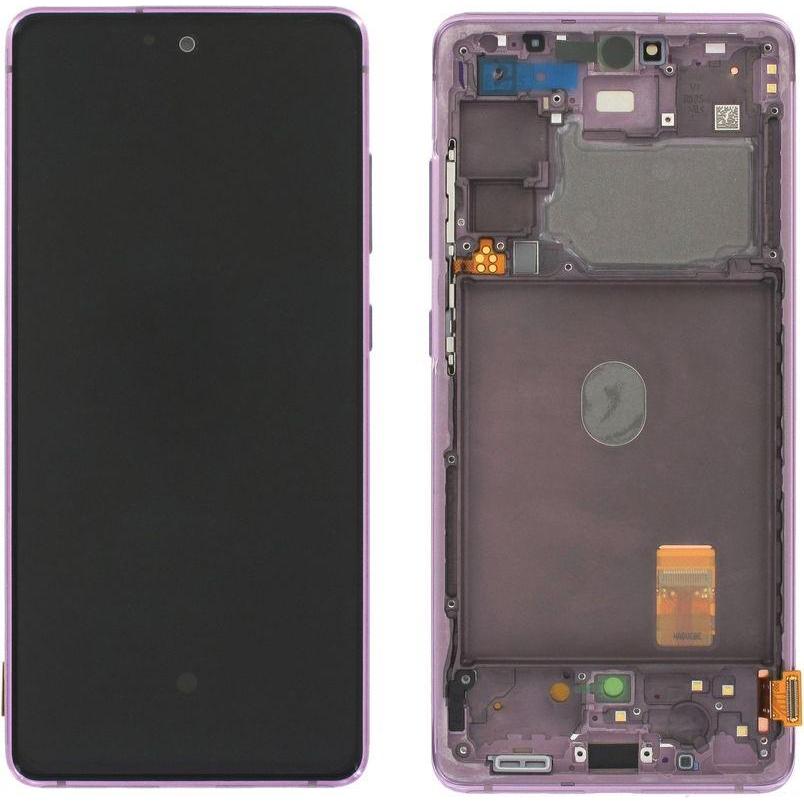 Samsung Galaxy S20 FE LCD Display Original - Cloud Lavender (Display, Galaxy S20 FE), Mobilgerät Ers