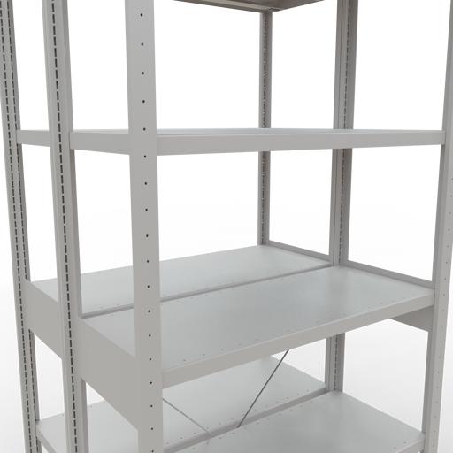 Actual product image Schulte Lagertechnik Double basic shelf MULTIplus250